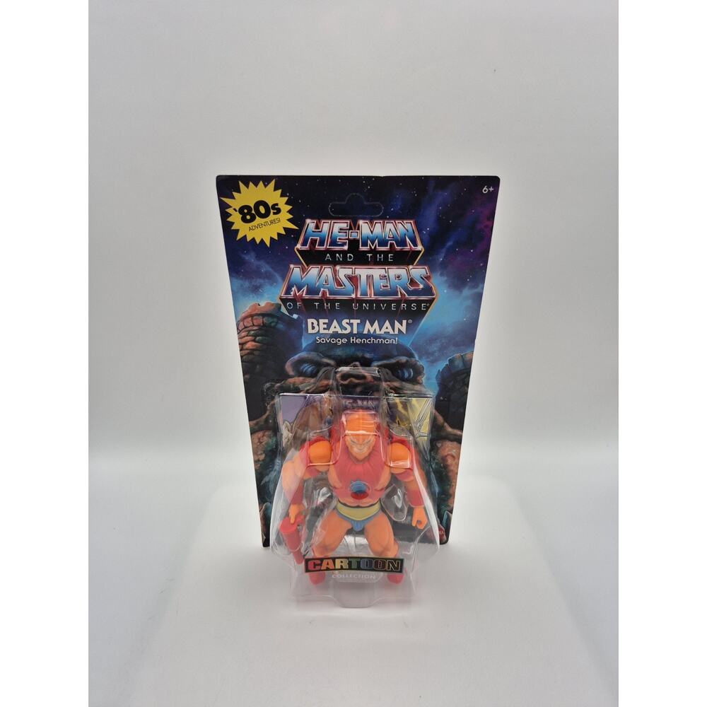 Masters Of The Universe Origins Cartoon Collection Beast Man Figure 2023 NEW